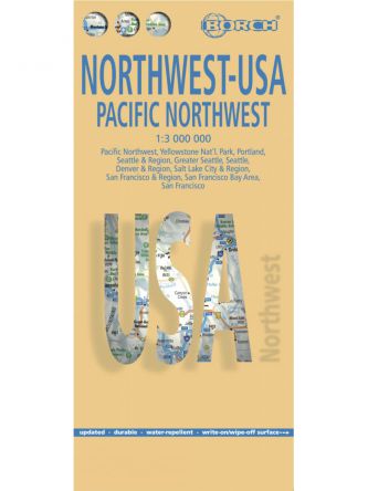 USA 1 NORTHWEST MAP