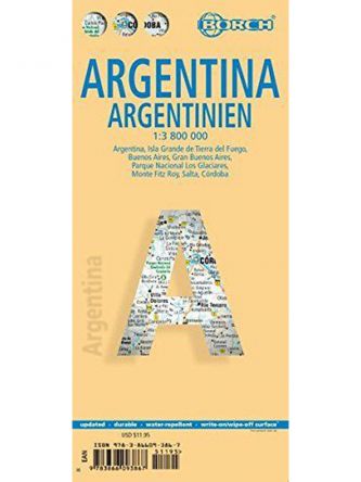 ARGENTINA BORCH MAP