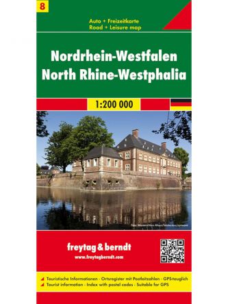 GERMANY 8/NORDRHEIN-WESTFALEN FREYTAG MAP