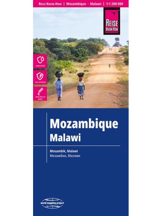 MOZAMBIQUE WORLD MAP