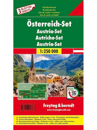 AUSTRIA SET - 3 SHEETS FB