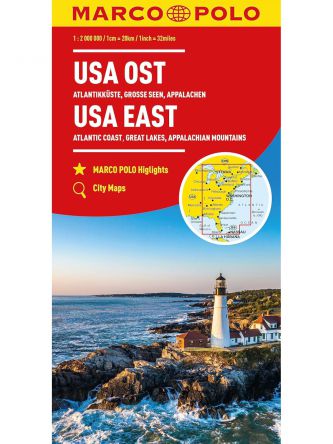 USA EAST MAP
