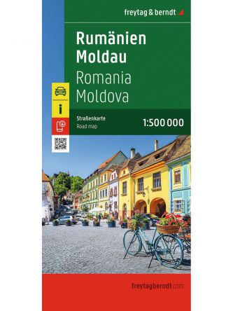 ROMANIA AND MOLDOVA MAP
