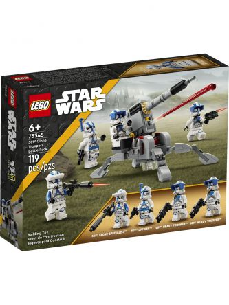 ערכת קרב יחידה 501 המשובטים מלחמת הכוכבים לגו LEGO Star Wars 75345