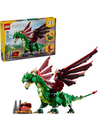 דרקון מימי הביניים 3 ב 1 לגו LEGO Creator 31161
