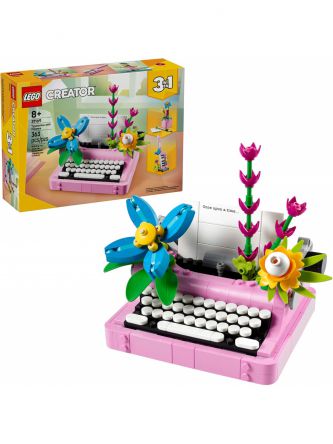 מכונת כתיבה עם פרחים 3 ב 1 לגו LEGO Creator 31169