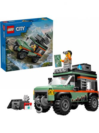 רכב שטח 4×4 לנסיעה בהרים לגו LEGO City 60447
