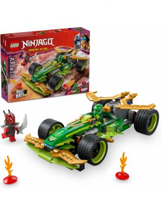 מכונית מירוץ במנגנון משיכה אחורה של לויד לגו LEGO Ninjago 71828