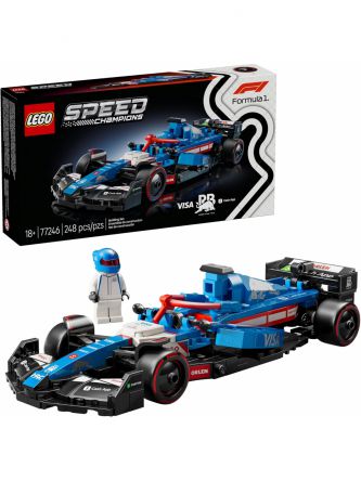 ויסה קאש אפ RB VCARB 01 מכונית מרוץ פורמולה 1 לגו Lego Speed Champions 77246