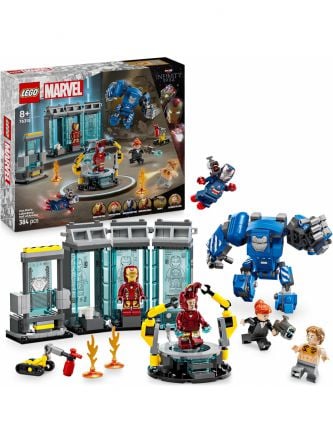 מעבדת איירון מן: היכל השריון לגו LEGO Super Heroes Marvel 76315