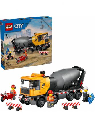 מערבל בטון לגו סיטי 60478 LEGO City
