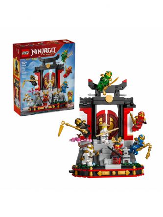תצוגת דמויות נינגה מהדורת חגיגות 15 שנה לגו LEGO Ninjago 71866