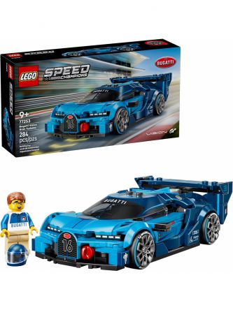 מכונית היפר ספורט בוגאטי Vision GT לגו Lego Speed Champions 77253