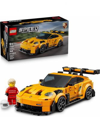 פורשה צהובה 911 GT3 RS לגו Lego Speed Champions 77239