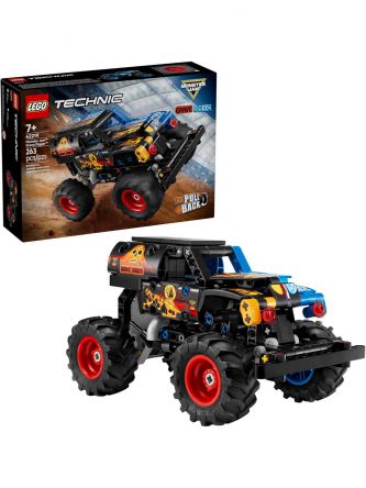 מונסטר ג’אם GRAVE DIGGER אש וקרח לגו טכניק 42219 LEGO Technic