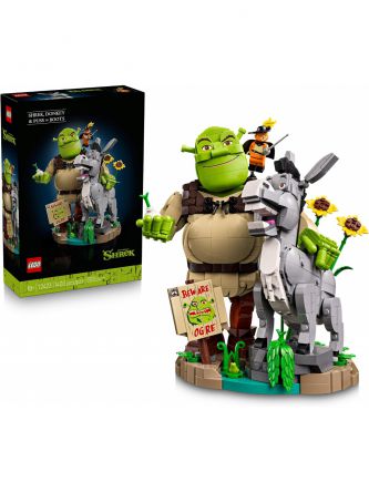 שרק  חמור והחתול במגפיים לגו LEGO SHREK 72423