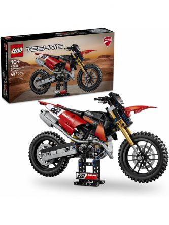אופנוע דוקאטי Desmo450 MX Factory לגו טכניק 42238 LEGO Technic