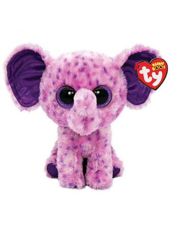 בובת TY עיניים גדולות(S) אווה - פיל סגול