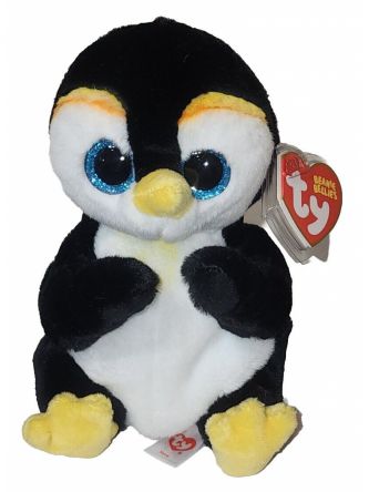 נווה הפינגווין בובת TY עיניים גדולות קטנה (S)