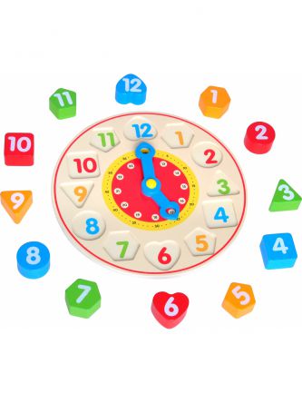 משחק השעון הראשון שלי עץ