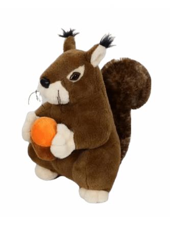 סנאי בובת פרווה 24 ס”מ