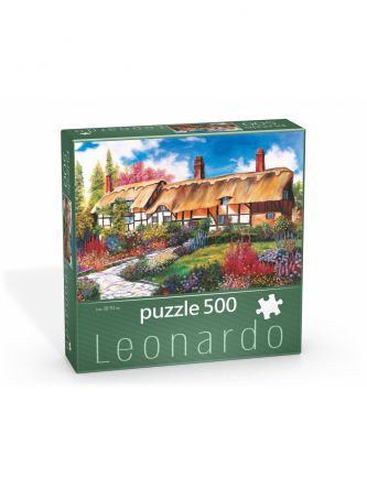 פאזל שביל פורח בגינה 500 חלקים