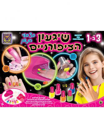 שיגעון הציפורניים בצבעי הנאון