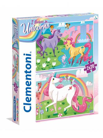 פאזל חד קרן 2X20 חל’