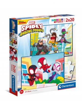פאזל ספיידרמן וחברים 2X20 חל’
