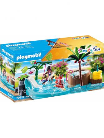 פליימוביל מגלשת מים לפעוטות