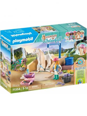 פליימוביל חוות סוסי ווטרפול: תחנה לשטיפת סוסים