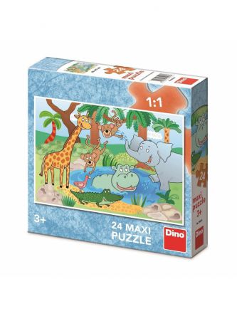 פאזל רצפה 24 חל’ - בעלי חיים