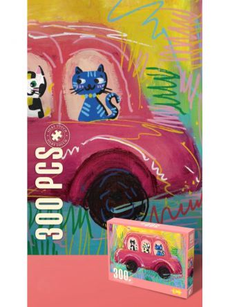 מסע צבעוני פאזל 300 חלקים