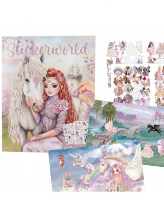 טופ מודל חוברת מדבקות ”VIVA VIOLET” (18)