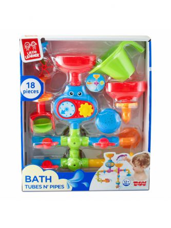 משחק אמבטיה צינורות 18 חלקים