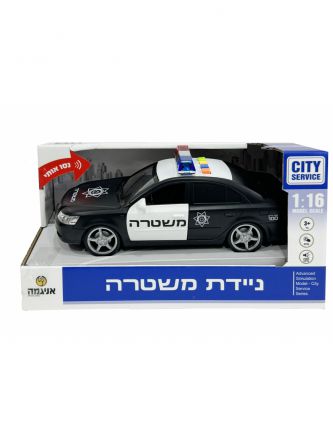 מכונית משטרה שחורה ישראלי V