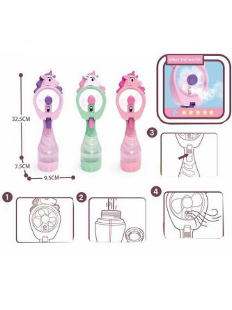 מאוורר משפריץ מים חד קרן 6D