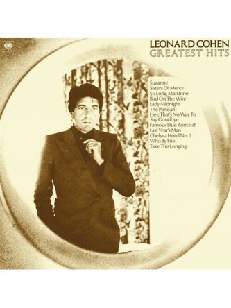 לאונרד כהן - הלהיטים תקליט / Leonard Cohen Greatest Hits
