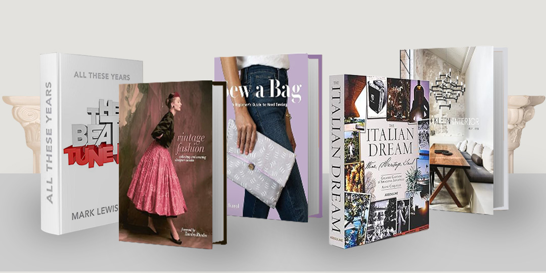 מגוון ספרי שולחן קפה ואומנות