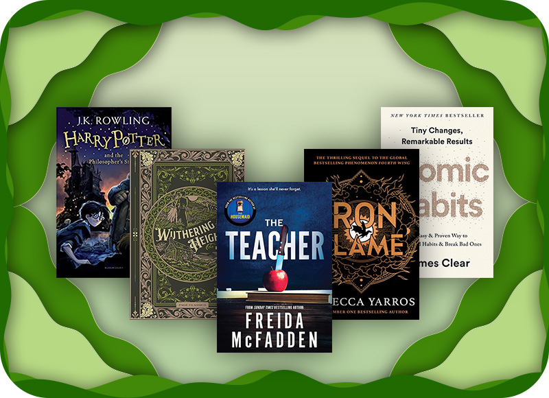 English Books, מעבר לעמוד לרכישת ספרים באנגלית