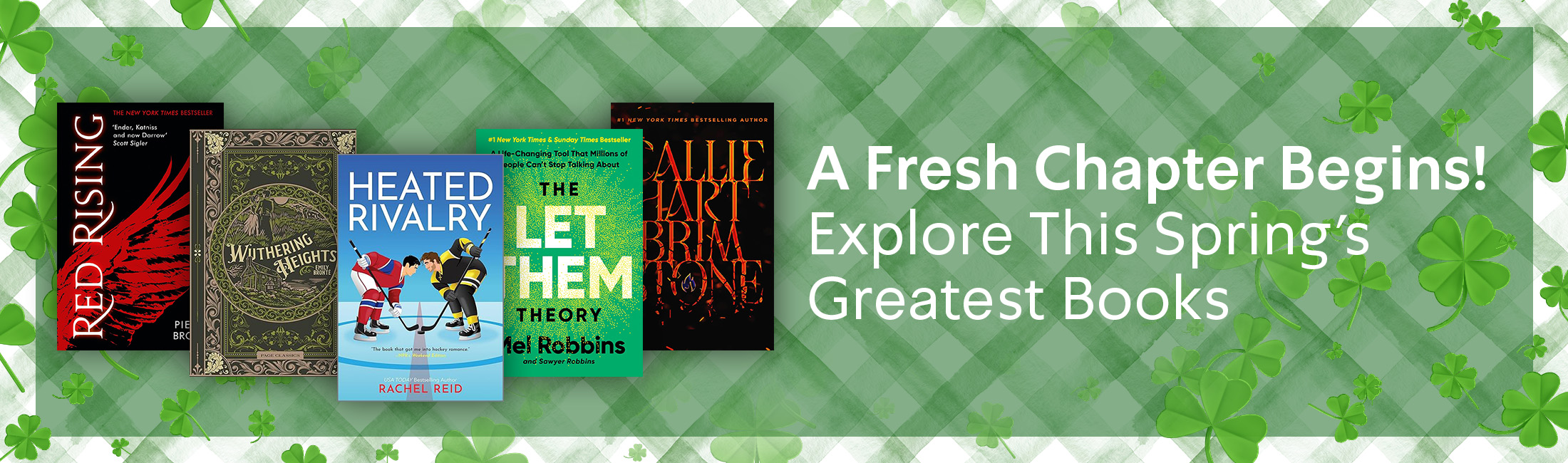 A Fresh Chapter Begins – Explore This Spring’s Greatest Books