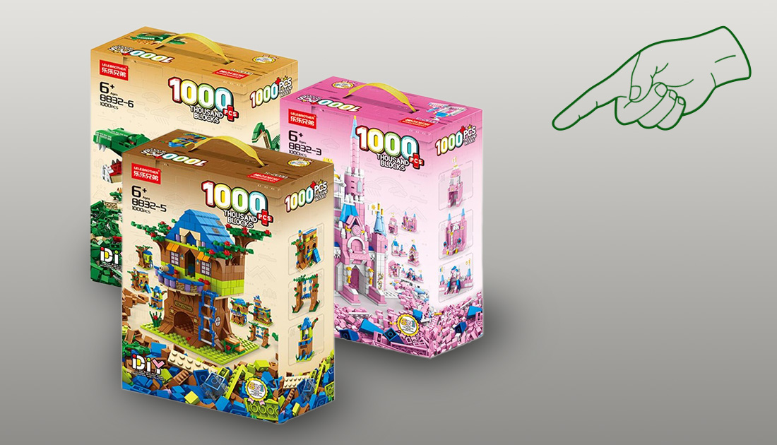 מעבר לרכישת ערכות הרכבה מולטיבלוקס במגוון עיצובים